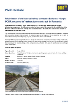 20201202 Press Release Railway rehabilitation Bucharest EN