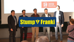 Stump Franki verleiht den 9. Edgard Frankignoul Foerderpreis . Pfahlsymposium 2023 01