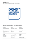 Stump-Franki Spezialtiefbau GmbH . DGNB Zertifikat 