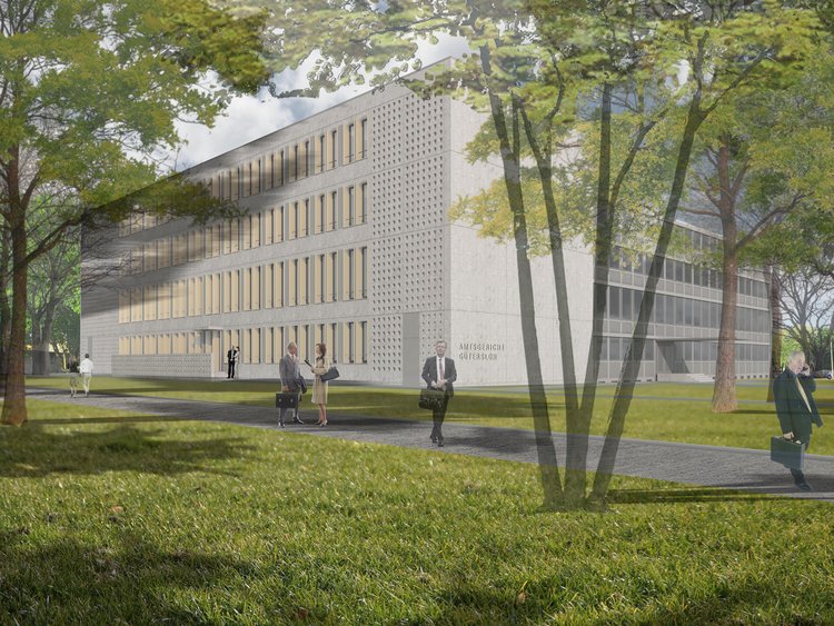 Amtsgericht, Gütersloh Visualization of the district court in Gütersloh.