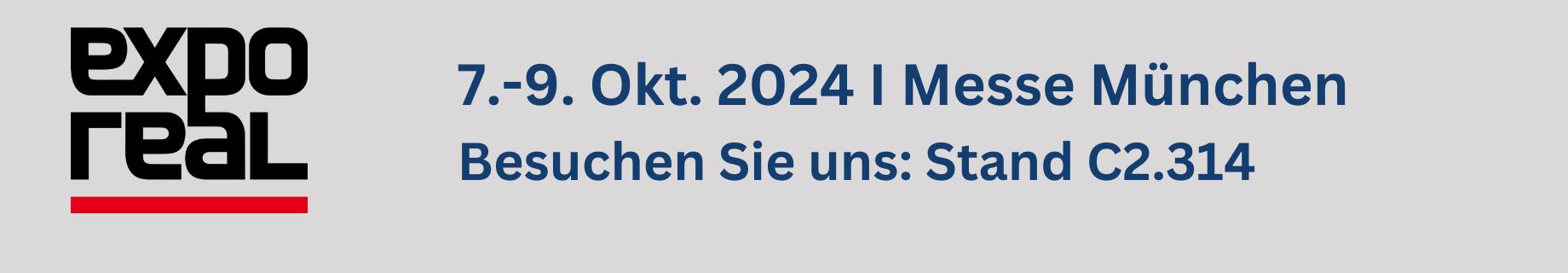 Imagebild für die Expo Real 2024. 